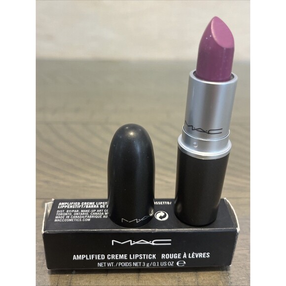 MAC Amplified Creme Lipstick 119 UP THE AMP, 3g / 0.1oz, Discontinue, RARE, New - Picture 2 of 4